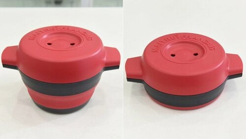 ▼ご飯粒の拡大画像(マイクロスコープ撮影) 料理家が選ぶ電子レンジ炊飯器おすすめ イメージ3