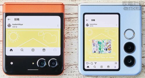 Instagram 折りたたみスマホおすすめ イメージ