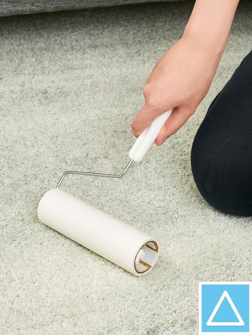 持ち手が伸縮できてラクな姿勢で掃除できる 粘着クリーナーおすすめ イメージ2