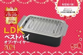 「ちょっとだけ揚げ物食べたい」その望み、和平フレイズの角型ミニ揚げ鍋が叶えます【LDKベストバイ2024】