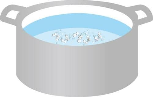 温度計がなくてもOK！油とお湯の温度の目安 イメージ4