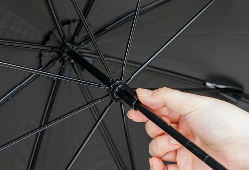 テスト4：使い勝手 黒色の折りたたみ日傘おすすめ イメージ