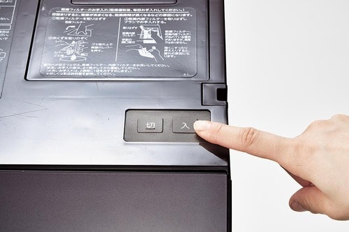 使いやすい電源ボタン イメージ