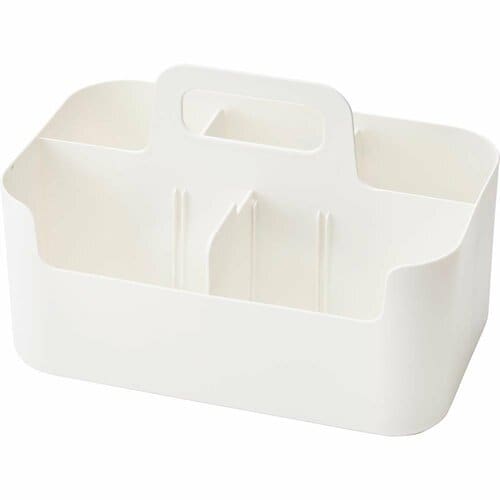 ツールボックスおすすめ ニトリ 仕切りがはずせるハコブNインボックス ホワイト イメージ