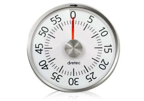 ドリテック(dretec):ダイヤルタイマー 60分計 T-315WT:キッチンタイマー