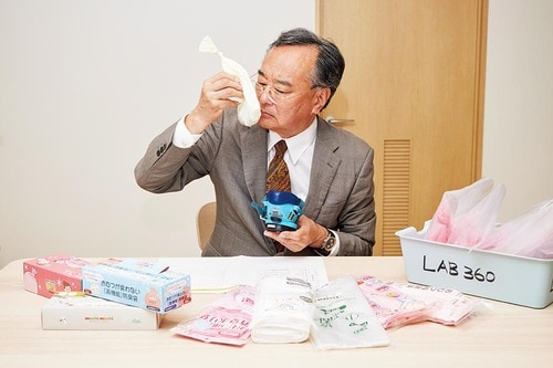 ニオイ漏れ(臭気判定士の評価) おむつ用消臭袋おすすめ イメージ