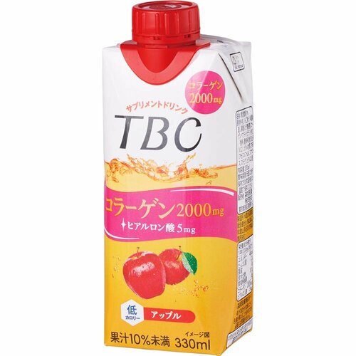 美容ドリンクおすすめ 森永乳業 TBC コラーゲン アップル イメージ1