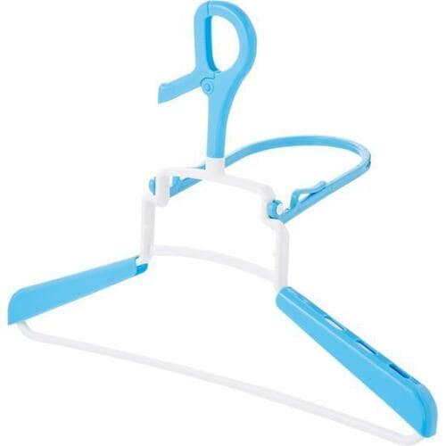 フード裏も脇の下も乾きやすいレック「らくらくパーカーハンガー」 イメージ