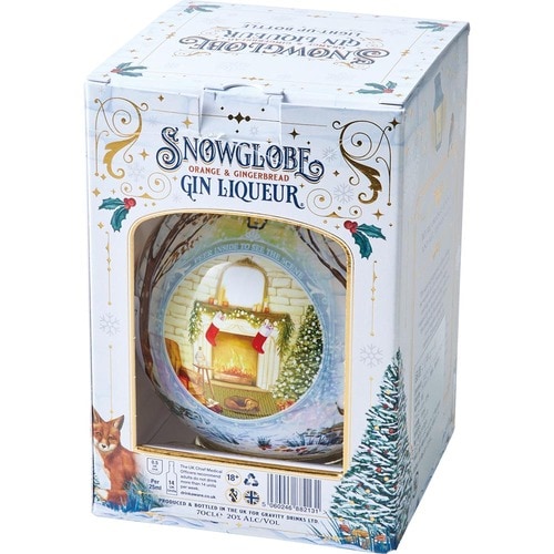53位: SNOWGLOBE「ジン リキュール スノードーム オレンジ&ジンジャーブレッド」 コストコ食品おすすめ イメージ