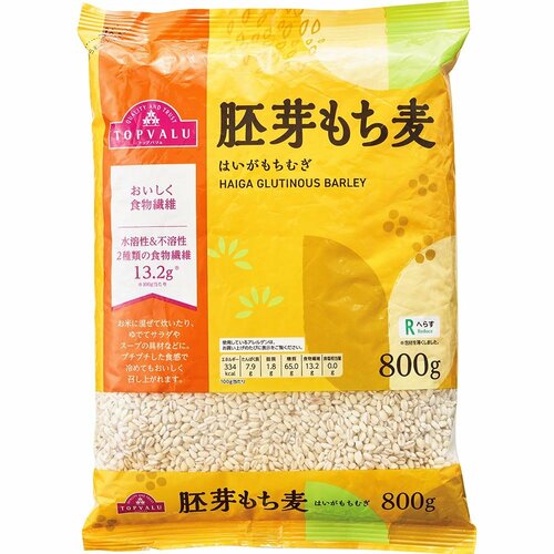 もち麦おすすめ トップバリュ 胚芽もち麦 イメージ