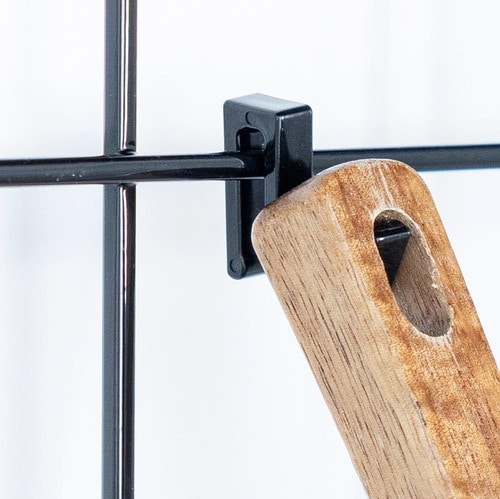 太めのツールは掛けにくい キッチンツールフックおすすめ イメージ