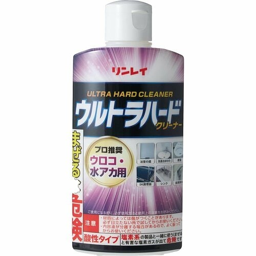 【おすすめアイテム】リンレイ「ウルトラハードクリーナー ウロコ・水アカ用」 イメージ