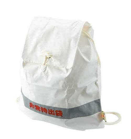 本当に必要？ と迷うものも…香彩堂「非常持出袋28点セット」 イメージ