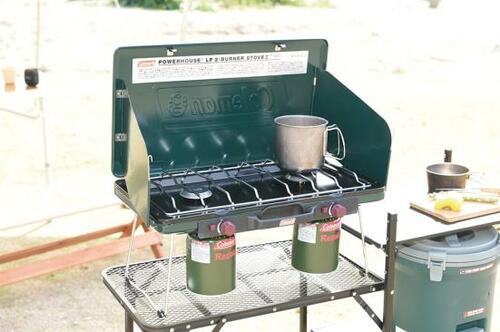 ハイパワーで調理がはかどる「ツーバーナーストーブII」 イメージ2