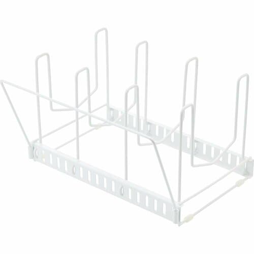 フライパンスタンドおすすめ イオン ホームコーディ 組み合わせられるキッチン収納 フライパンラック イメージ