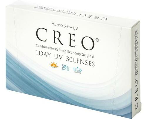 カズマ:クレオワンデーUVモイスト:コンタクトレンズ