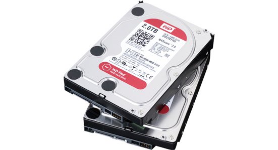 WESTERN DIGITAL:WD Red NAS用:WD20EFRX 2TB:NAS:PC:パソコン
