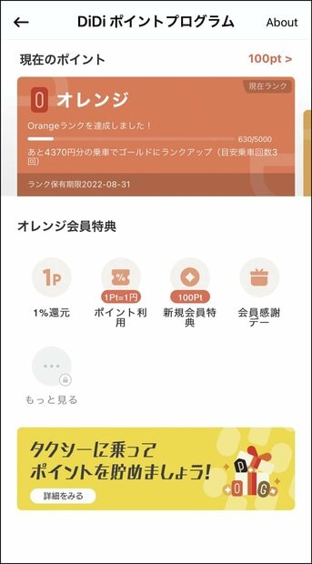 アプリ独自のポイント還元で乗るほどお得！ タクシー配車アプリおすすめ イメージ