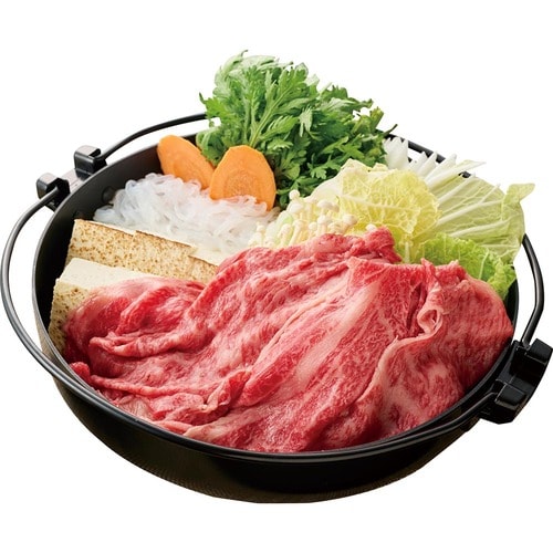 すき焼き通販おすすめ 肉のヒライ 神戸牛肩ロースすき焼 しゃぶしゃぶ用 イメージ