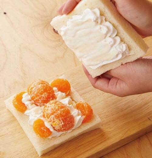 キウイ／みかんのフルーツサンド イメージ8