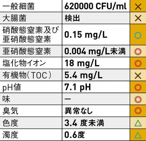 C評価: 水を入れて押し出すだけ。でも、細菌類は除去できず イメージ2