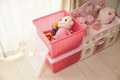 ポイント：フタ付きで中身を隠せるのがいい！ イメージ