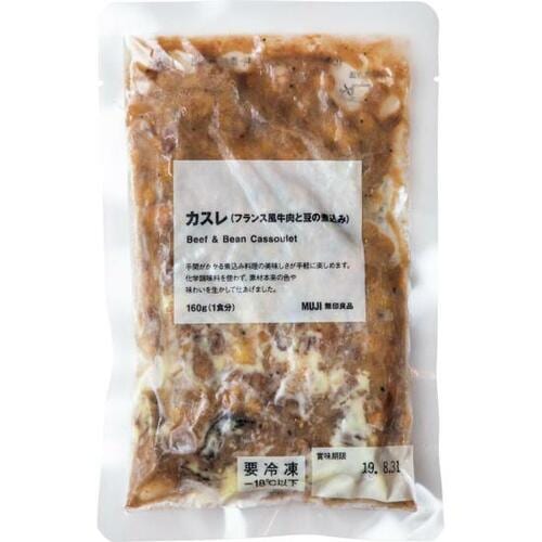 無印良品:カスレ（フランス風牛肉と豆の煮込み）:冷凍食品