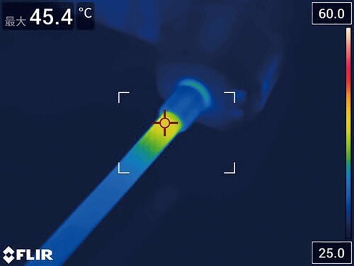熱くならず安全に使える イメージ