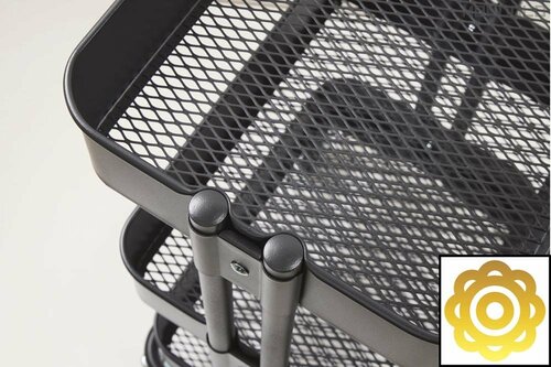 細部まで美しいのが王者の風格 IKEA「ロースコグ ワゴン」おすすめ イメージ