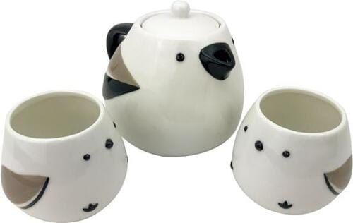 シマエナガに癒される「ティーセット」 イメージ