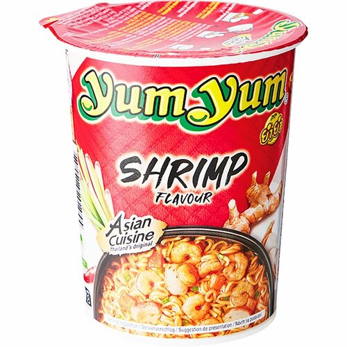 カップラーメンおすすめ インターフレッシュ yumyum カップラーメン トムヤムシュリンプ味 イメージ1
