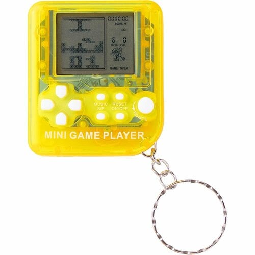 テトリスゲーム機おすすめ K-Bright レトロミニゲーム キーホルダー 6個 イメージ