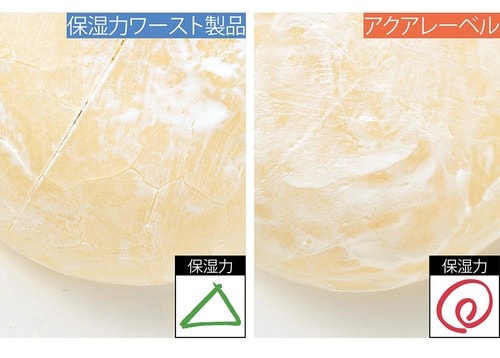 1時間後もしっとりうるうるのまま イメージ