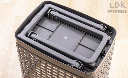 脚が折りたためる LDKベストバイ洗濯カゴおすすめ イメージ