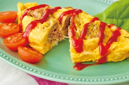 余った肉だねや残ったハンバーグはレンチンおかずに変身! イメージ3