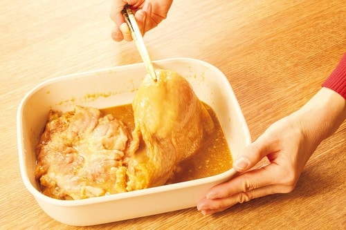 レンチン照り焼きの成功ポイント イメージ