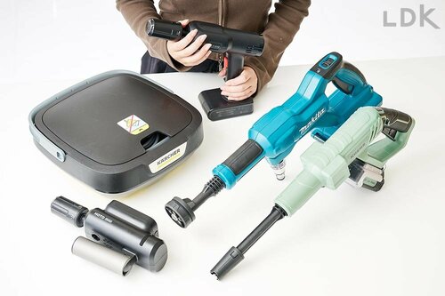 コードレス高圧洗浄機の人気商品をテスト コードレス高圧洗浄機おすすめ イメージ