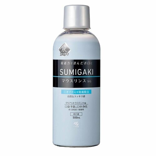 4位:小林製薬「SUMIGAKI/マウスリンスSG」 マウスウォッシュおすすめ イメージ