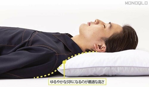 自分に最適な高さにできます 高さ調節枕おすすめ イメージ