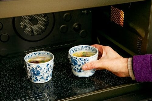 [電子レンジを使う]だしとたまごが泣き別れ… イメージ