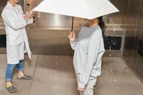 雨と風に打たれて性能をテスト! イメージ