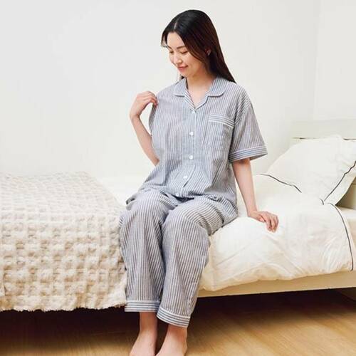 デザイン：ゆったりしたシルエットでリラックスできる レディースパジャマおすすめ イメージ3