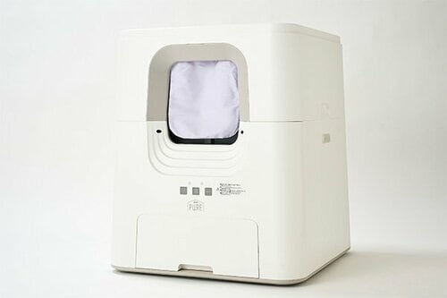 【猫の使いやすさ】出入り口の高さが猫によっては高いかも 猫用自動トイレおすすめ イメージ