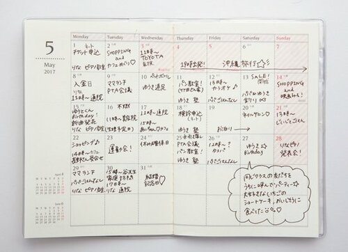 手帳はペンで書き込むことでかえって見づらくなるんです!