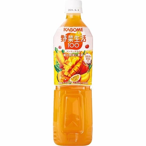 野菜ジュースおすすめ カゴメ 野菜生活100 マンゴーサラダ イメージ1