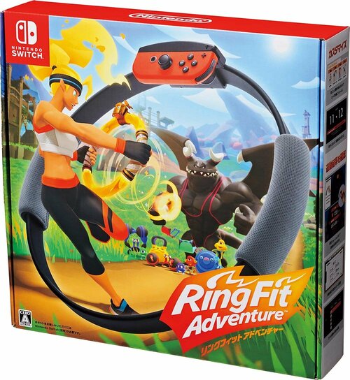 毎日30分遊んでやせる!任天堂「リングフィットアドベンチャー」 イメージ