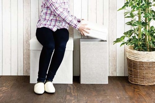 おしゃれな投げ込みアイテムでリビングでも頑張らない収納を実現！ イメージ5