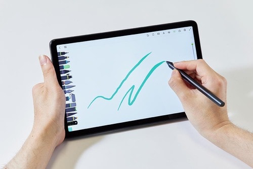 スタイラスペン【良好】:筆圧感知だが対応アプリは少なめ Amazon「Fire Max 11」レビューおすすめ イメージ