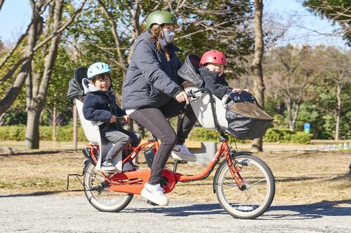 アシスト力が強く風も遮ってくれる感じがする 電動アシスト自転車おすすめ イメージ