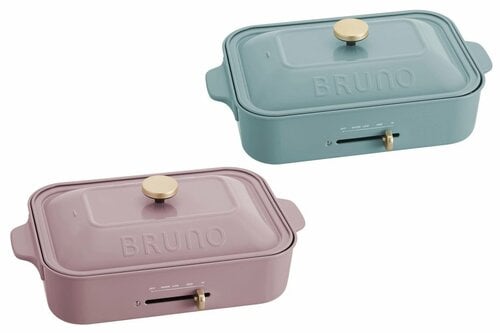 食卓に置くだけで映える! BRUNO「コンパクト ホットプレート 2022年春夏 限定カラー3色」 イメージ